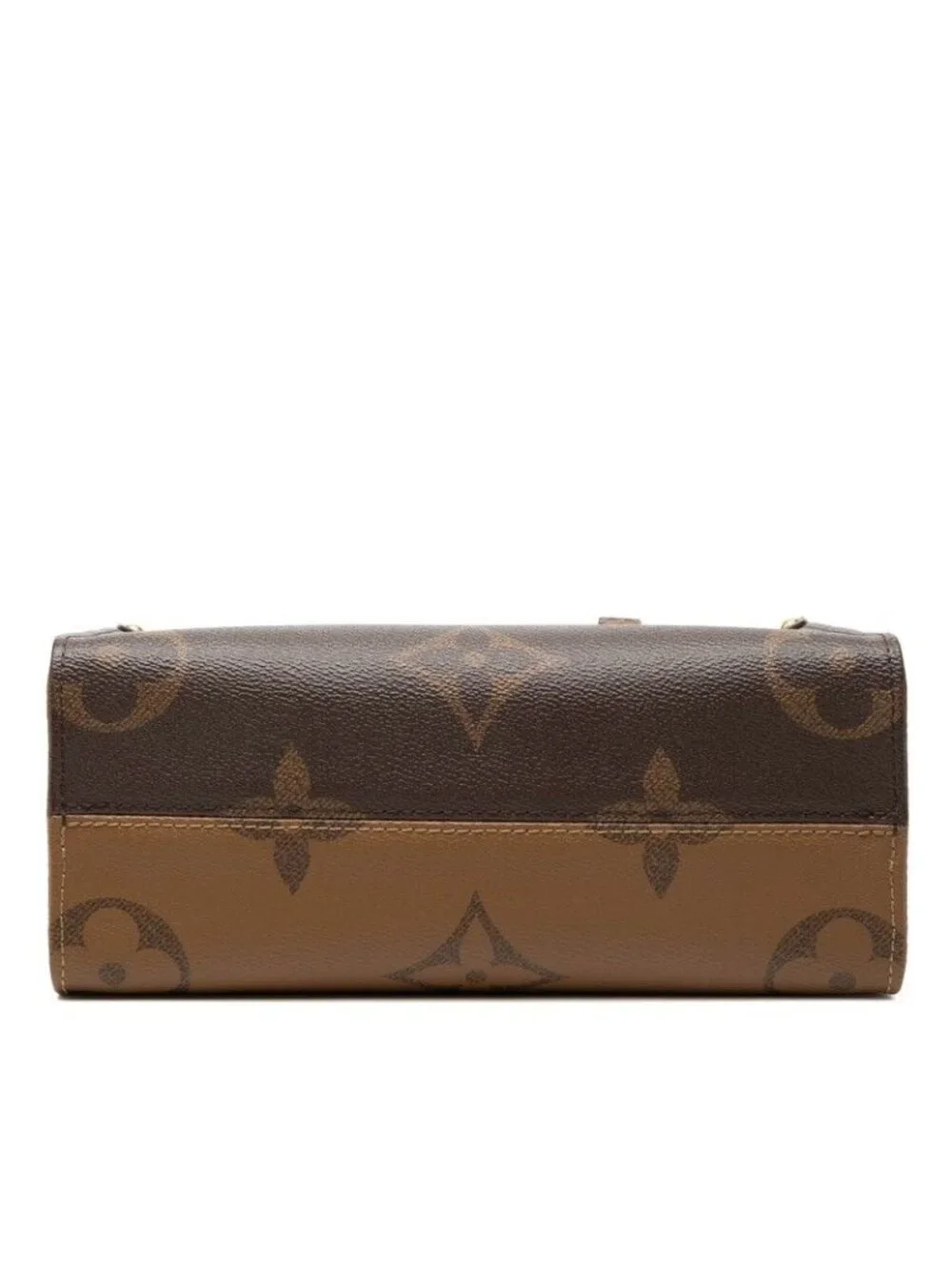 Louis Vuitton Monogram Giant Reverse On The Go PM 2-Way Shoulder Bag Brown